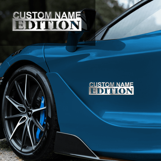 Custom Emblem Letter 3D Edition