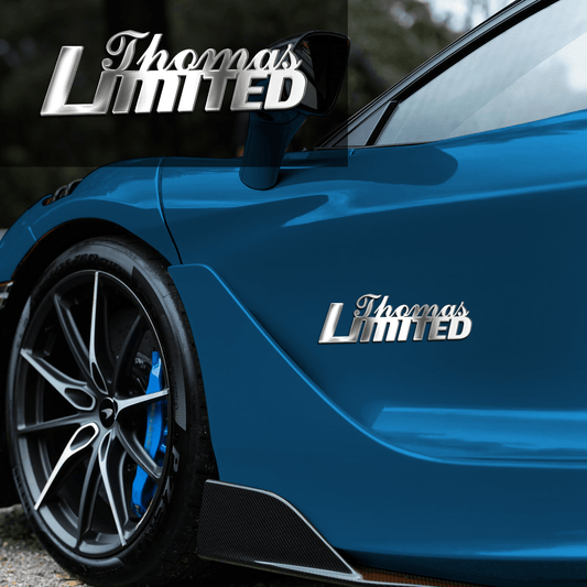 Custom Emblem Letter 3D Limited