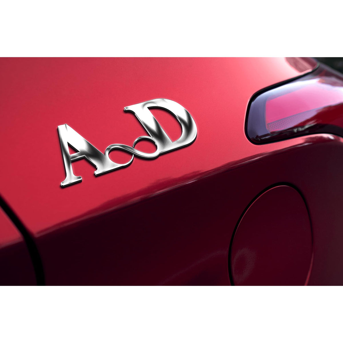Couple Edition custom metal car emblem - image 7