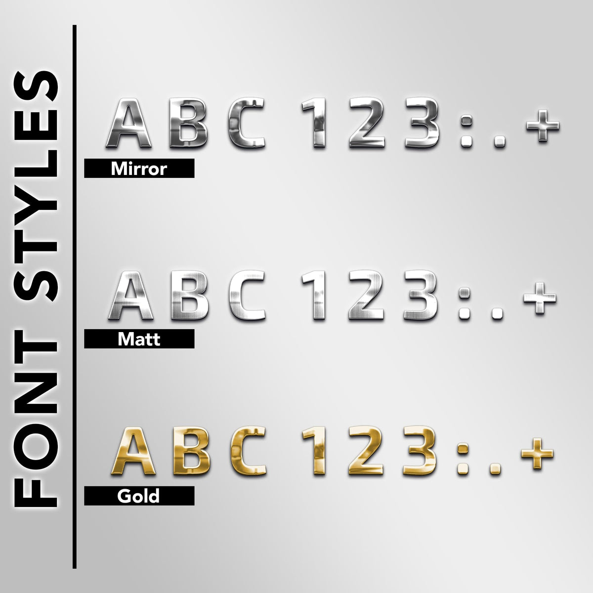 Simple Style custom metal car emblem - image 2