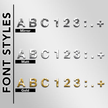 Modern Style custom metal car emblem - image 2