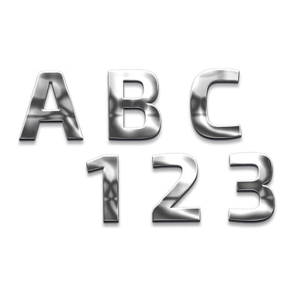 Simple Style custom metal car emblem - image 1