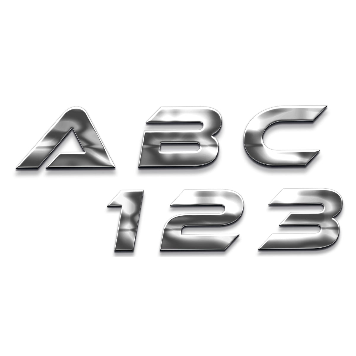 Cloud Style custom metal car emblem - image 1