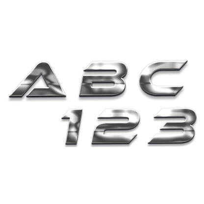 Cloud Style custom metal car emblem - image 1