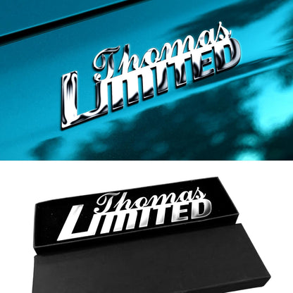 Custom Emblem Letter 3D Limited