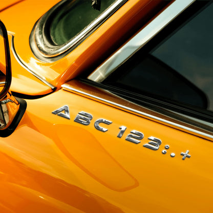 Cloud Style custom metal car emblem - image 5