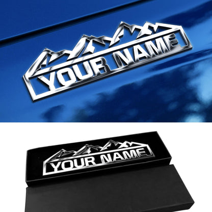 Adventure custom metal car emblem - image 1