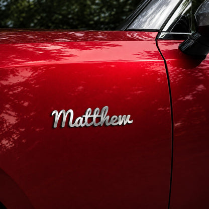 New Font custom metal car emblem - image 4