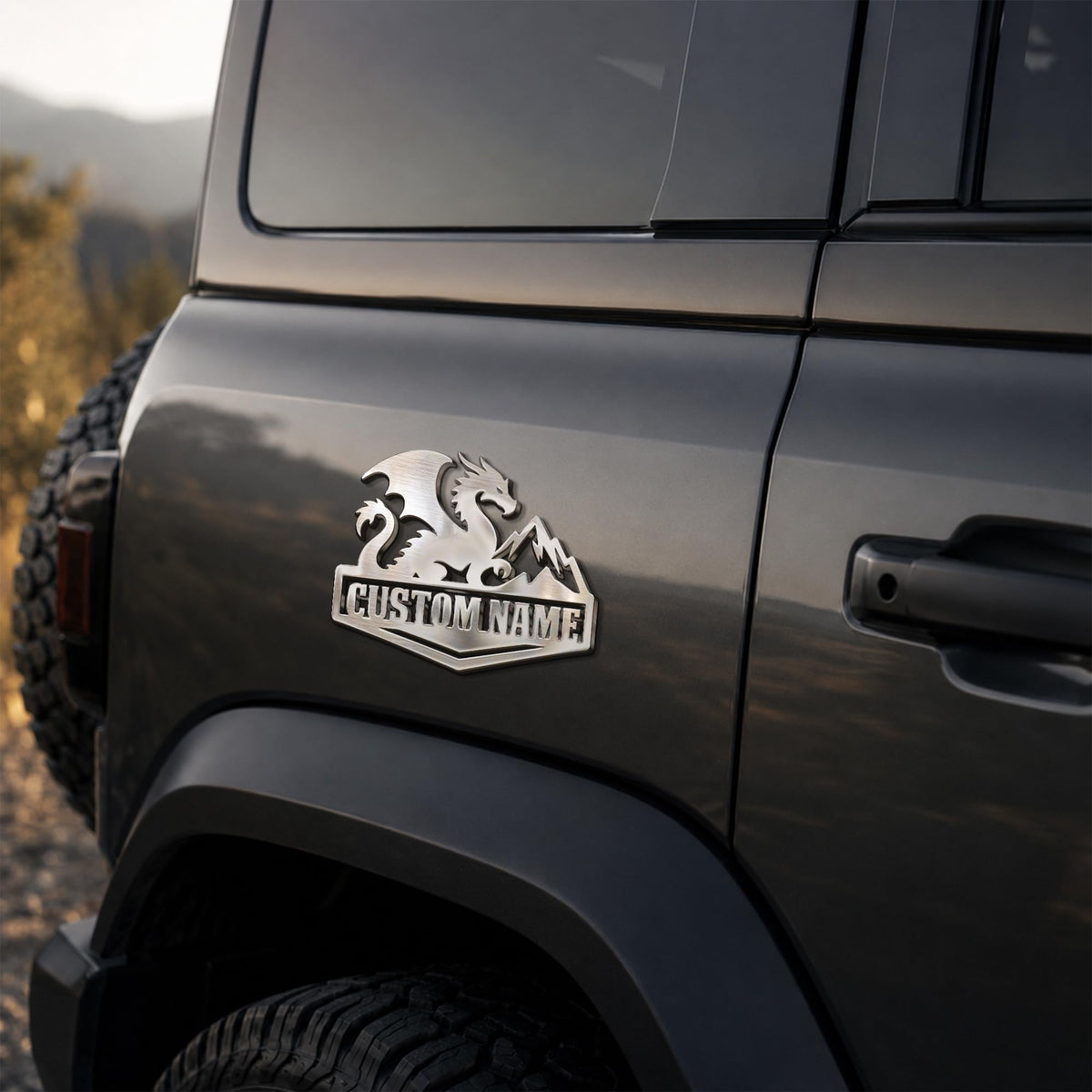 Dragon Adventure custom metal car emblem - image 6