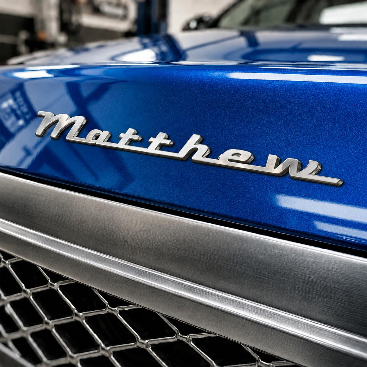 New Font custom metal car emblem - image 1