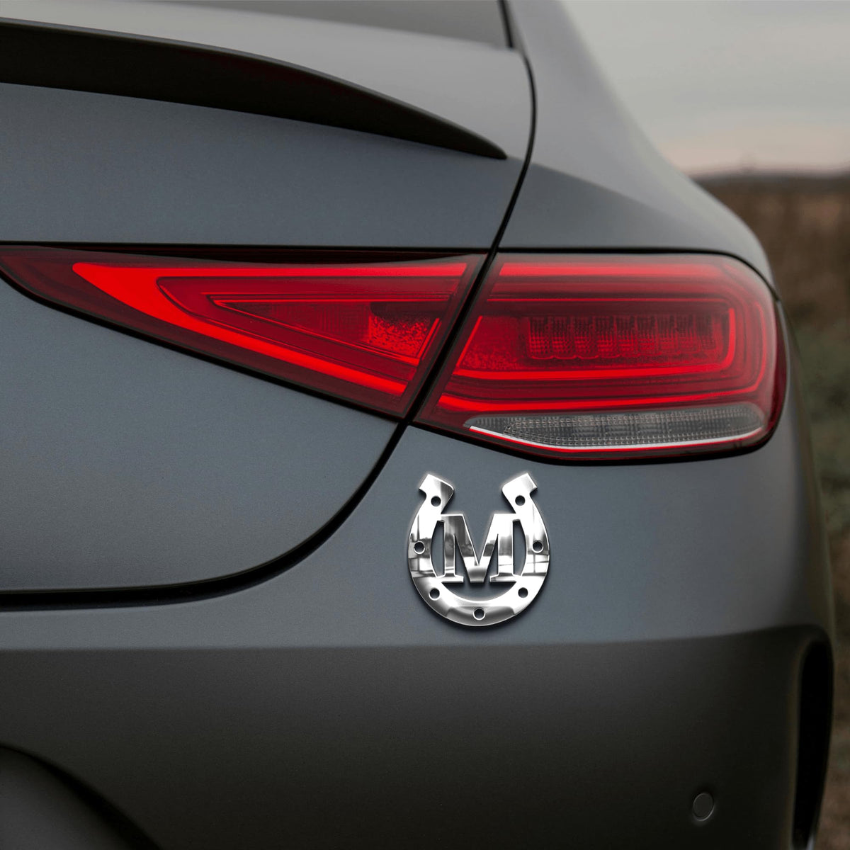 Initial Horse custom metal car emblem - image 7