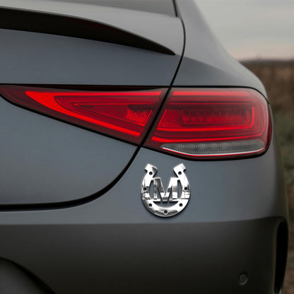 Initial Horse custom metal car emblem - image 7