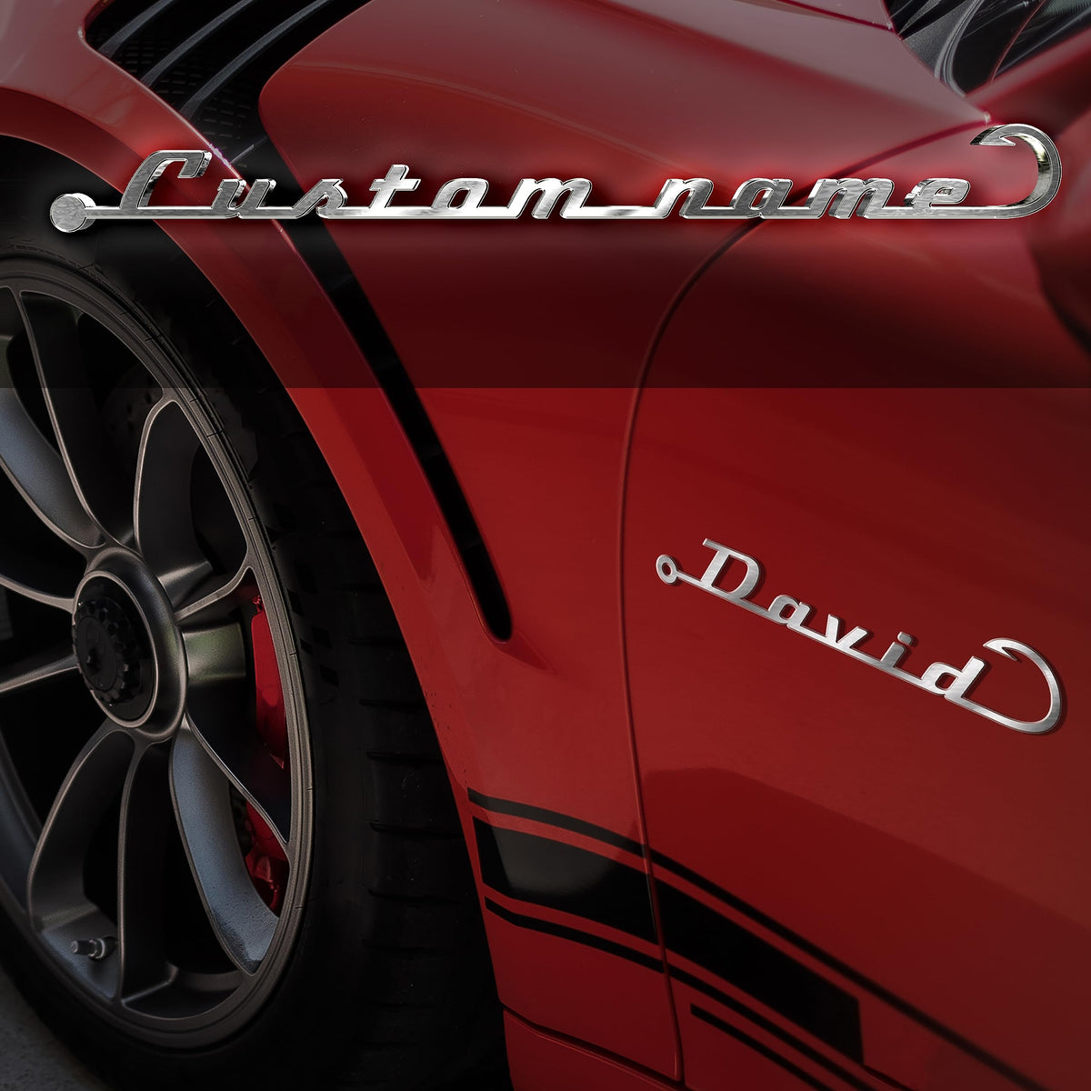 Hook custom metal car emblem - image 4