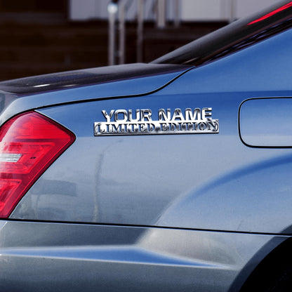 Limited Edition custom metal car emblem - image 8