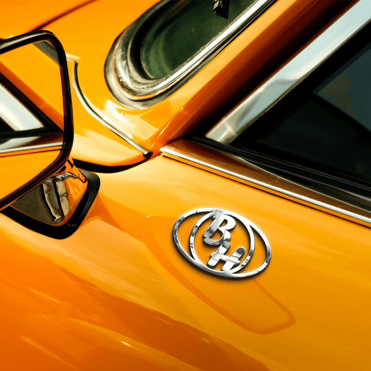 Initial Couple 02 custom metal car emblem - image 5