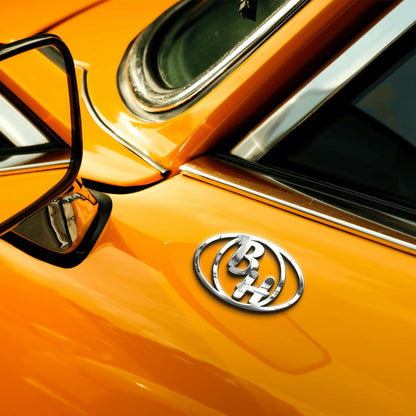 Initial Couple 02 custom metal car emblem - image 5