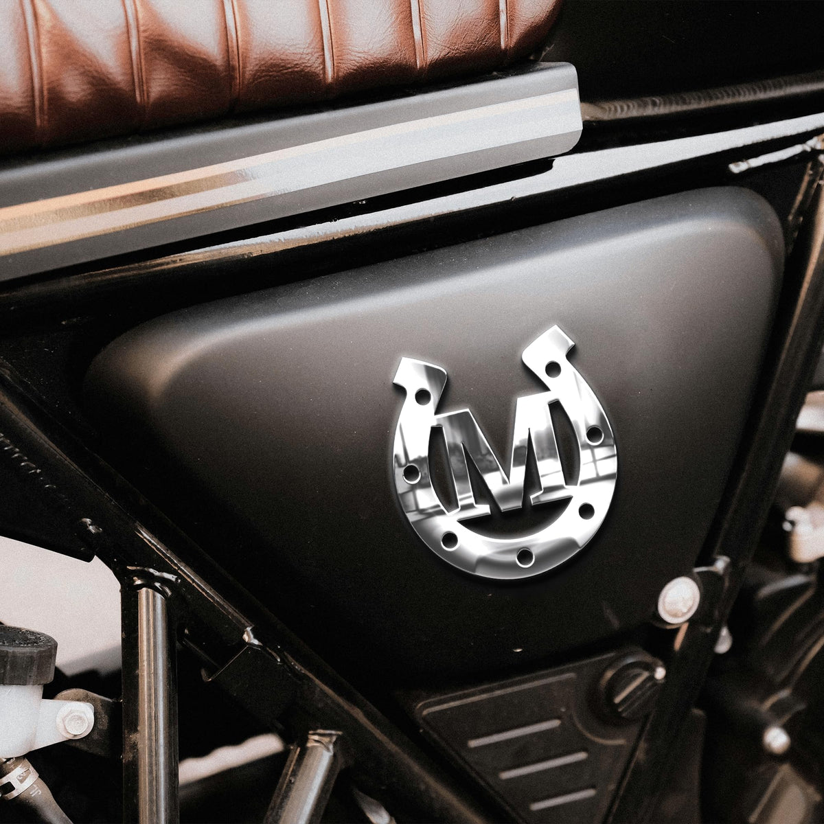 Initial Horse custom metal car emblem - image 1