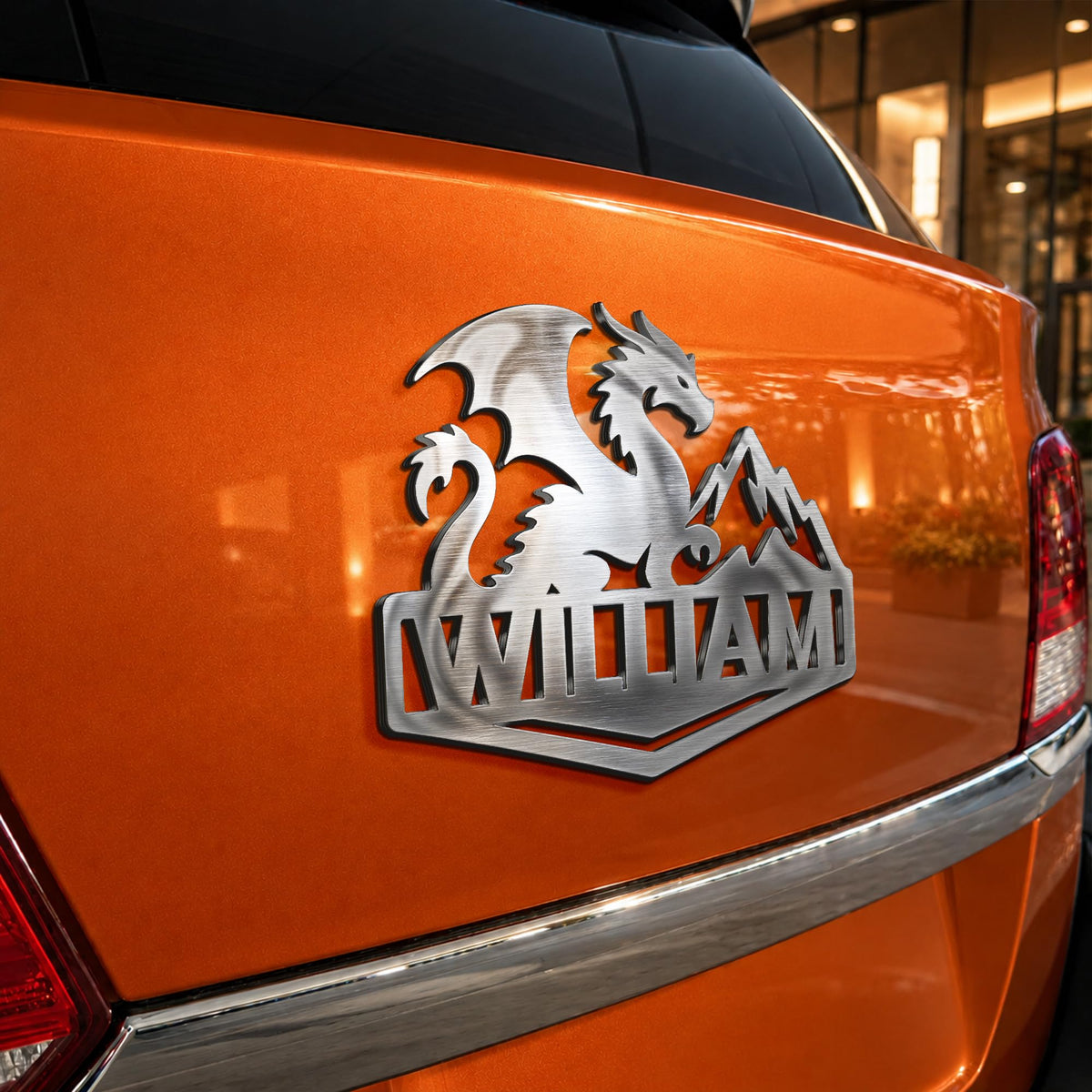 Dragon Adventure custom metal car emblem - image 2
