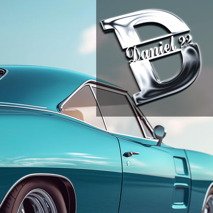 Hard Stroke custom metal car emblem - image 1