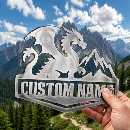 Dragon Adventure custom metal car emblem - image 1