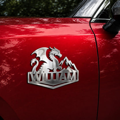 Dragon Adventure custom metal car emblem - image 3