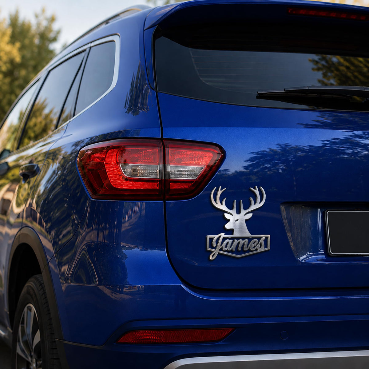 Deer Name custom metal car emblem - image 5