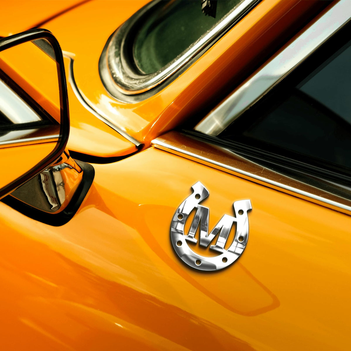 Initial Horse custom metal car emblem - image 5