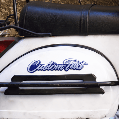 Custom Acrylic Emblem for Car and Motorbike Double Layer