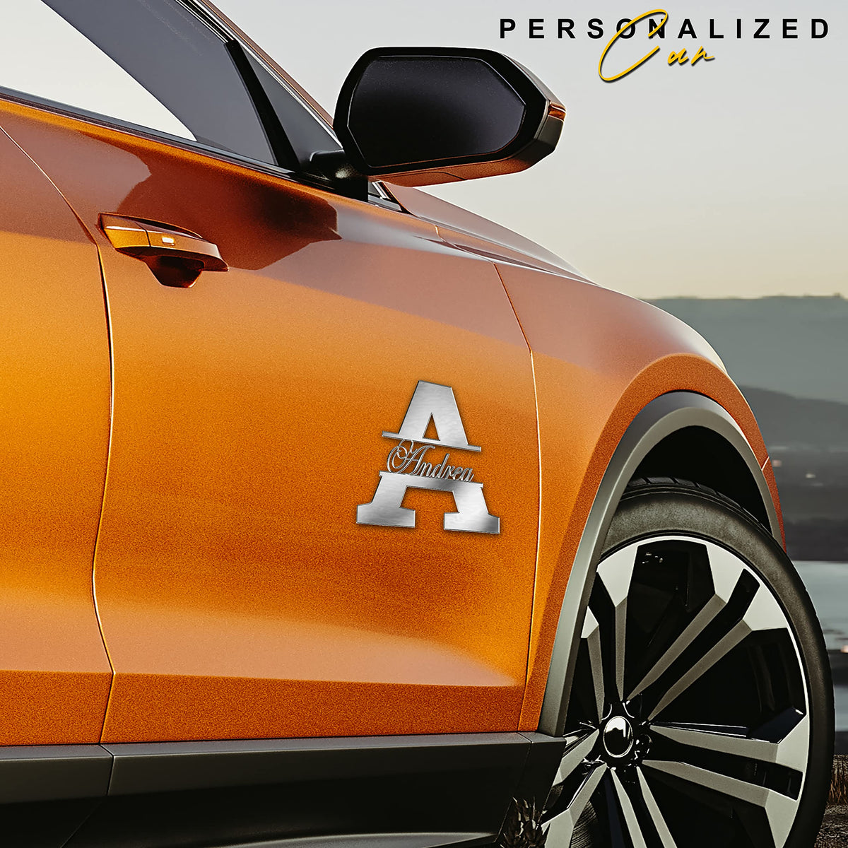 Hard Stroke custom metal car emblem - image 3