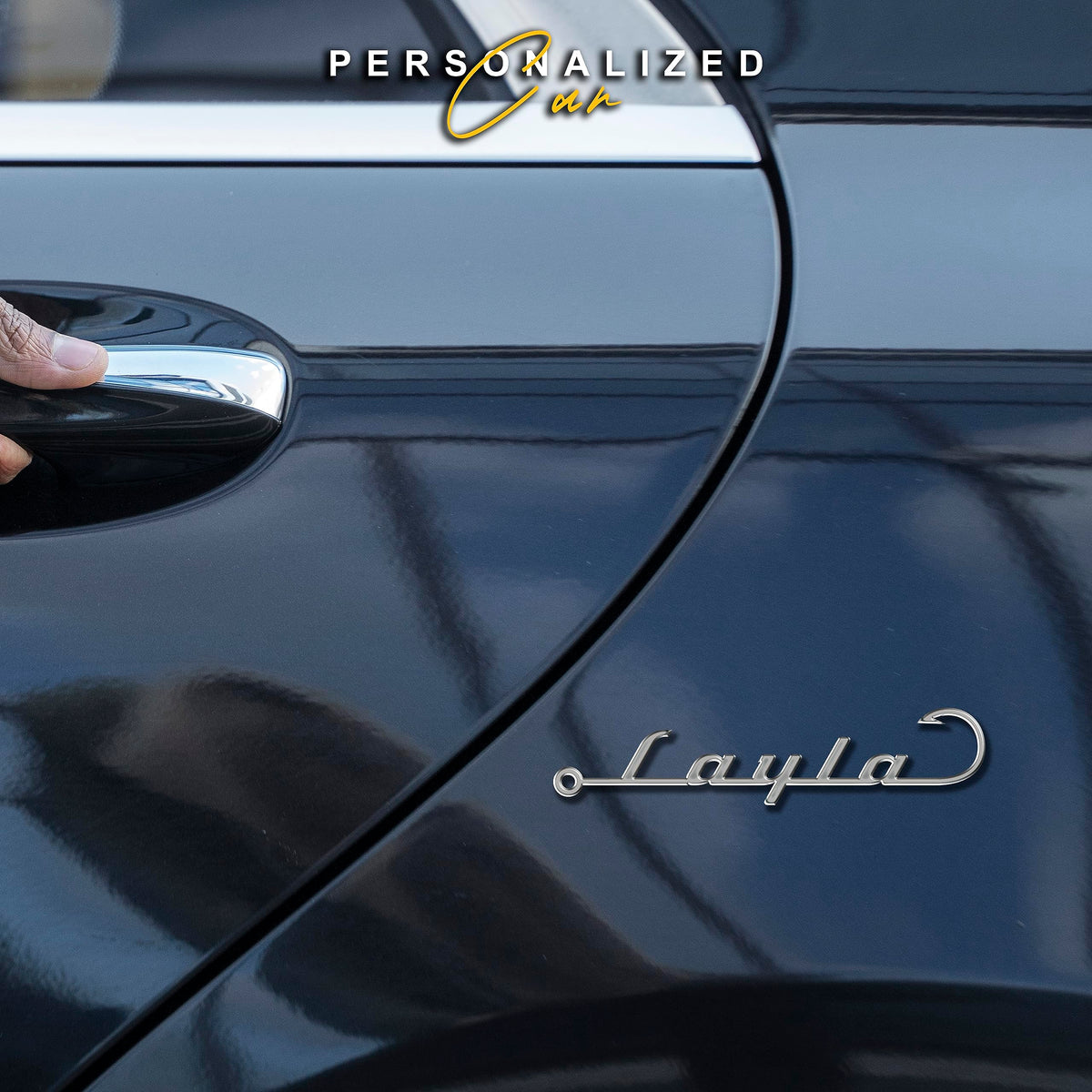 Hook custom metal car emblem - image 2