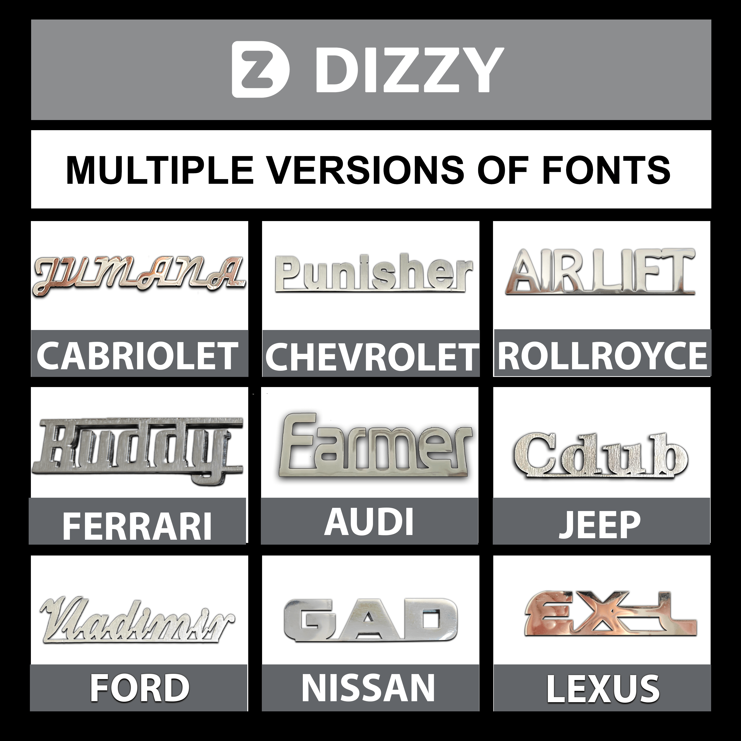 Drizzy Emblems Dizzy Custom - Customize at Finest – DizzyCustom